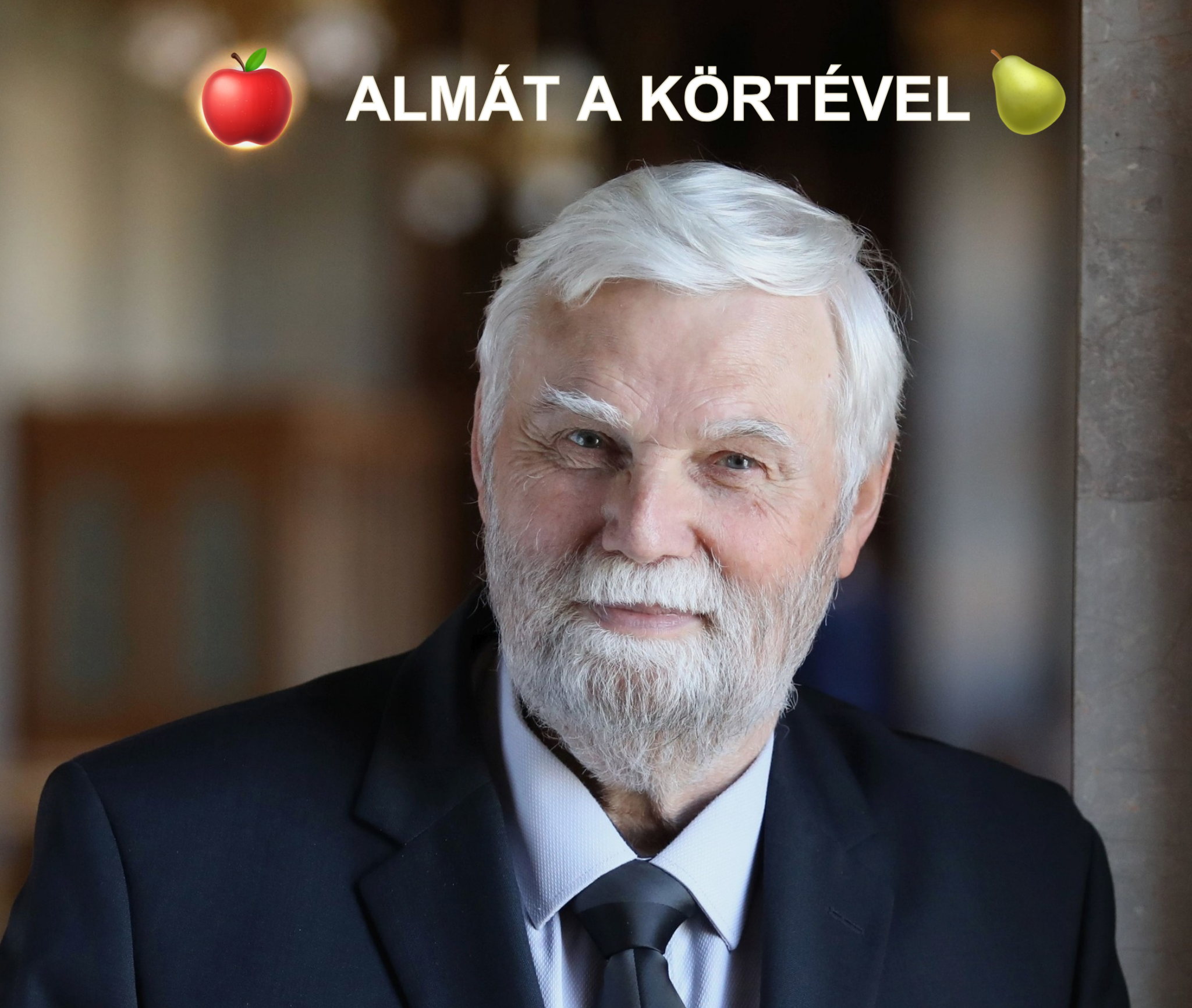 almát a körtével