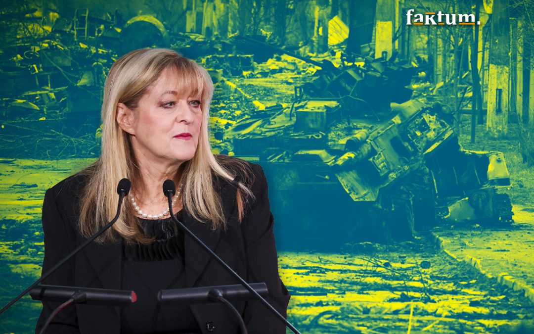 Egy kimondott, több elhallgatott mondat – SchmiDt Mária és a bucsai mészárlás médiaképe