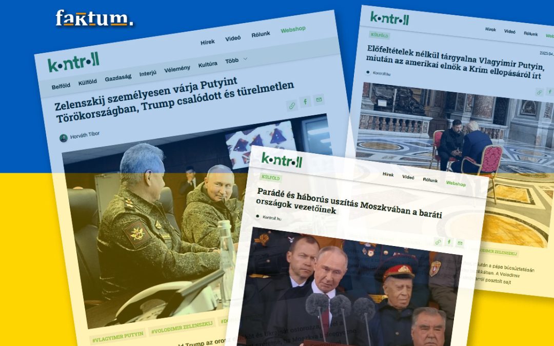 Hajlandóság – Hogyan foglalkozik a Tisza Párt lapja Ukrajnával? 