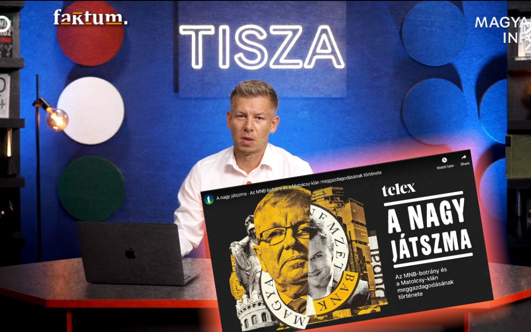 Magyar Péter hatóságokhoz címzett politikai megrendelései – Mióta tart a nyomozás az MNB-alapítványok ügyében?
