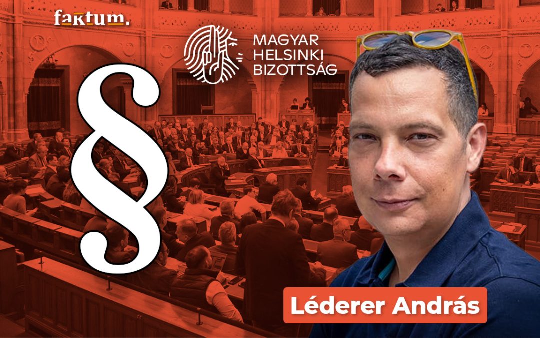 Valóban Léderer András szexuális orientáltsága miatt tiltott be a rendőrség egy rendezvényt?