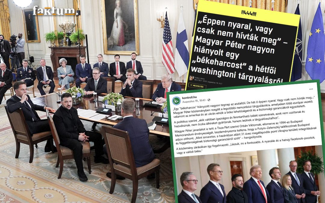 Szűk körű egyeztetés Washingtonban – miért nem volt jelen Magyarország?