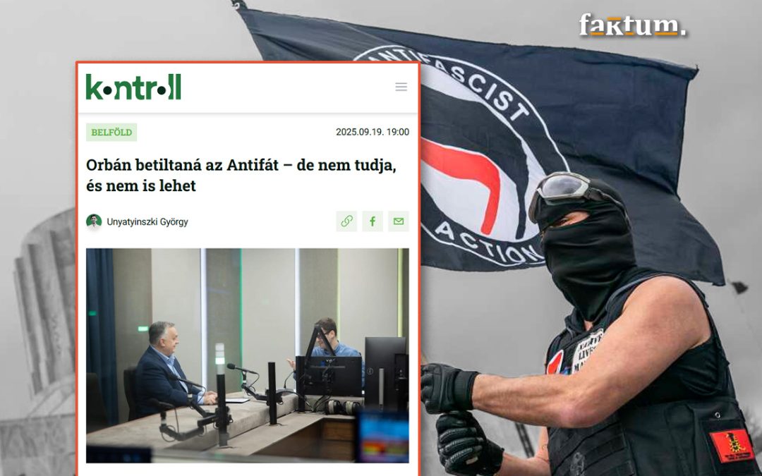 Be lehet-e tiltani az Antifát?