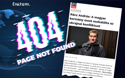 Valóban eszkalálta az ukrajnai konfliktust a magyar kormány? Rácz András szavai a mérlegen