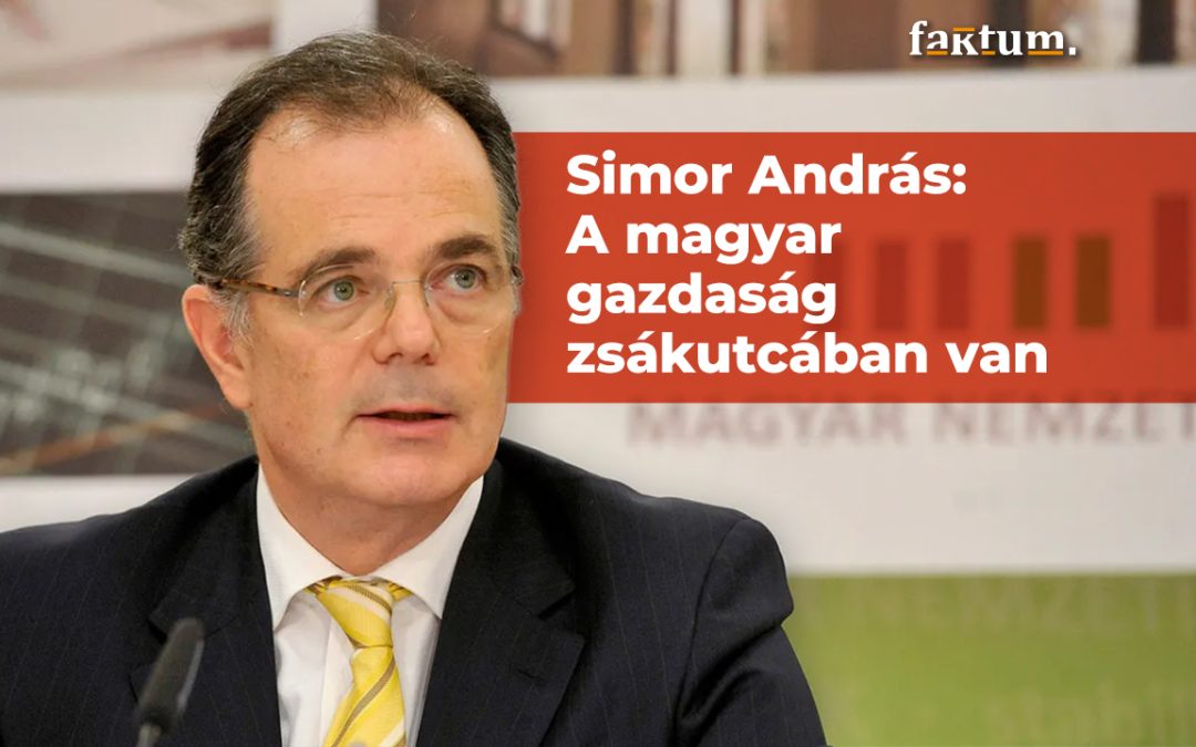 Valóban elhibázott a magyar gazdaságpolitika? Simor András a 24.hu podcastjában