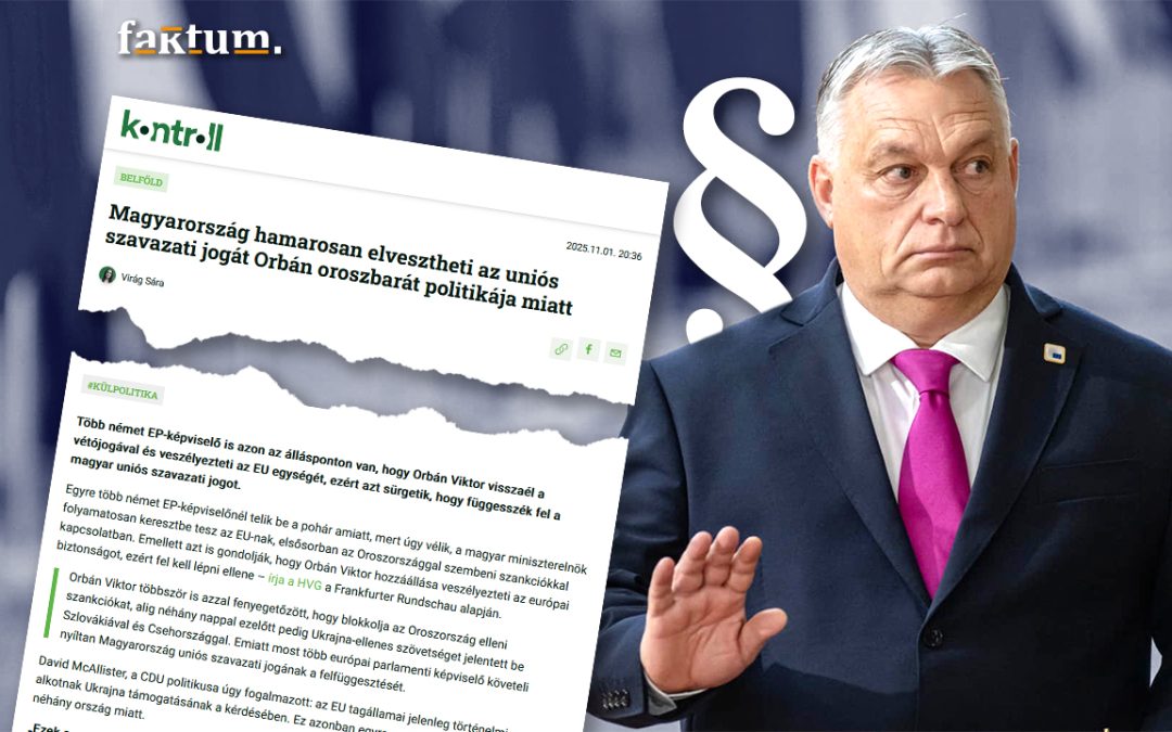 Valóban Orbán vétópolitikája bontja az európai egységet – vagy épp a brüsszeli szankciós logika?