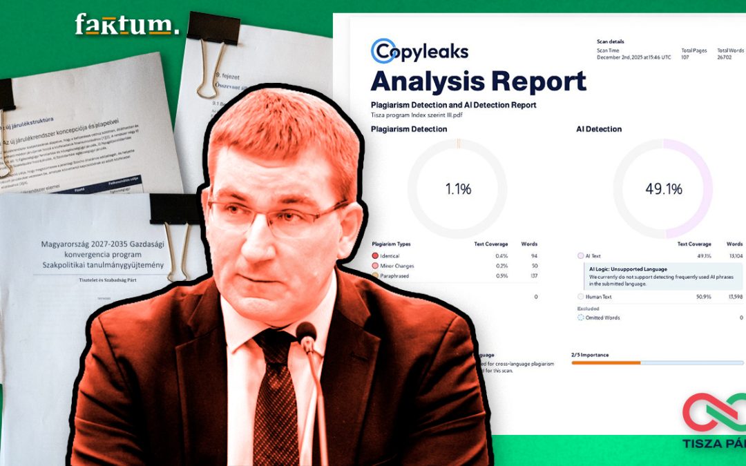 Mit állapított meg valójában Rácz András a plágiumkereső programmal?