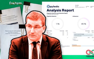 Mit állapított meg valójában Rácz András a plágiumkereső programmal?