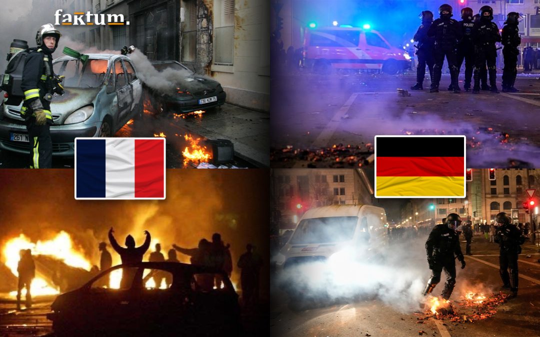 Tűz, erőszak, tömeges rendbontás: egy évtized szilveszteri mérlege Nyugat-Európában a 2015-ös migrációs válság óta