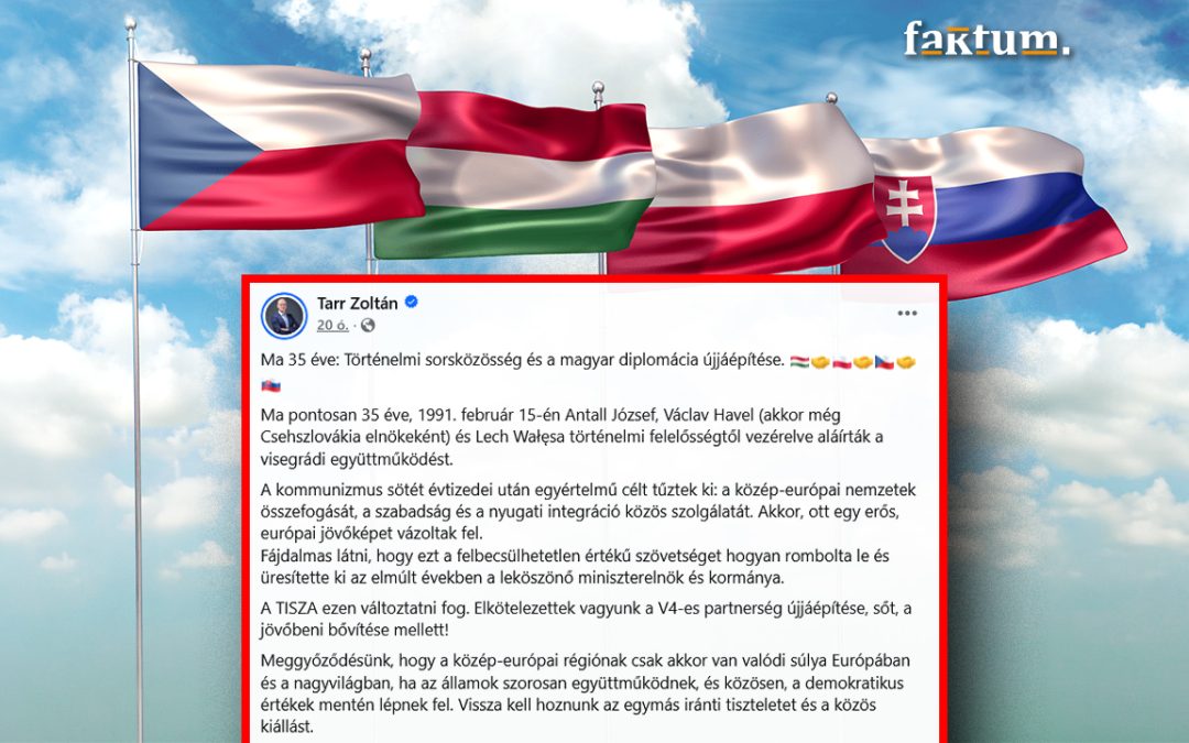 Valóban Tarr Zoltánra és a Tiszára vár a V4 felélesztése?