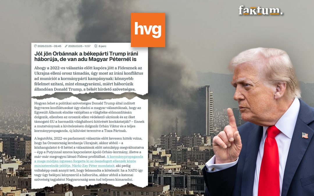 Nem új háborúk, hanem régi válságok kezelése: félrevezető képet fest a HVG Donald Trumpról