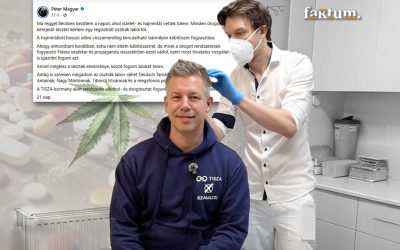 Magyar Péter ismét drogteszten