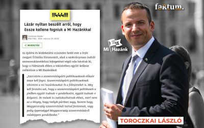 Hogyan vált egyoldalúvá Toroczkai álláspontja a 444 cikkében?