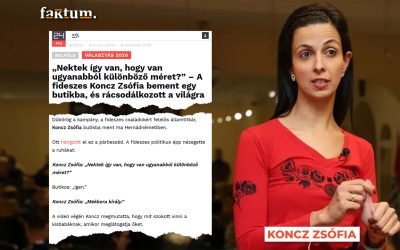 Kiragadott mondatból lejáratás: így torzít a 24.hu Koncz Zsófia videójáról