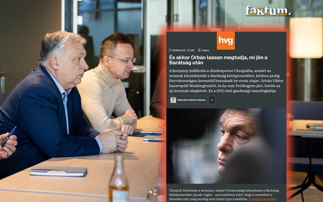 Tényleg most tudta meg a hvg-től Orbán Viktor, hogy a 2022 óta kormányzati alapelvnek számító energia-diverzifikáció fontos dolog?