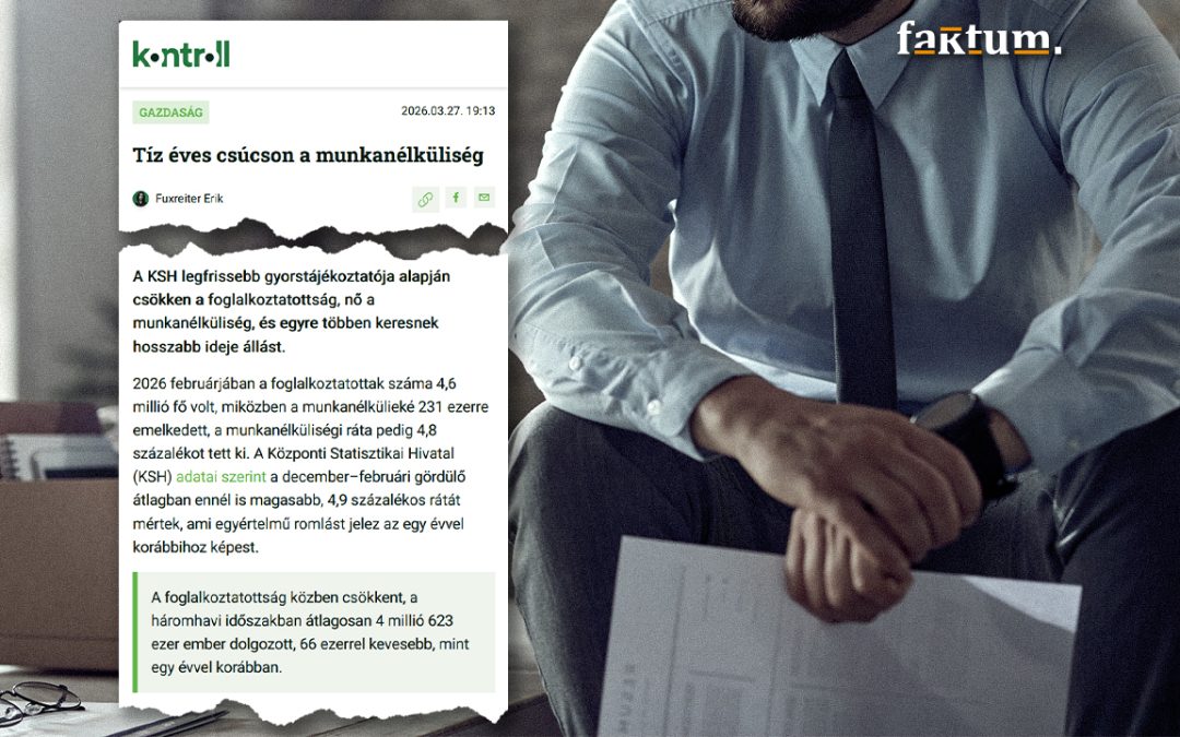 „Tízéves csúcs” kontextus nélkül – Így lesz egy adatból túlzó következtetés