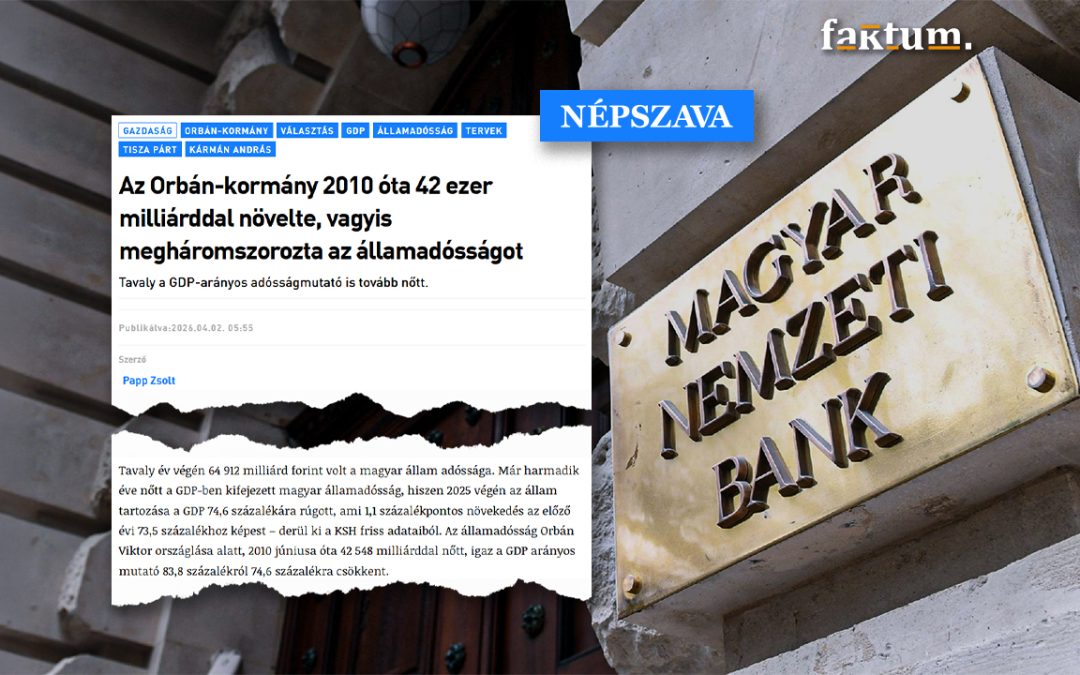 Szelektív számok, túlzó következtetések: félrevezető kép az államadósságról