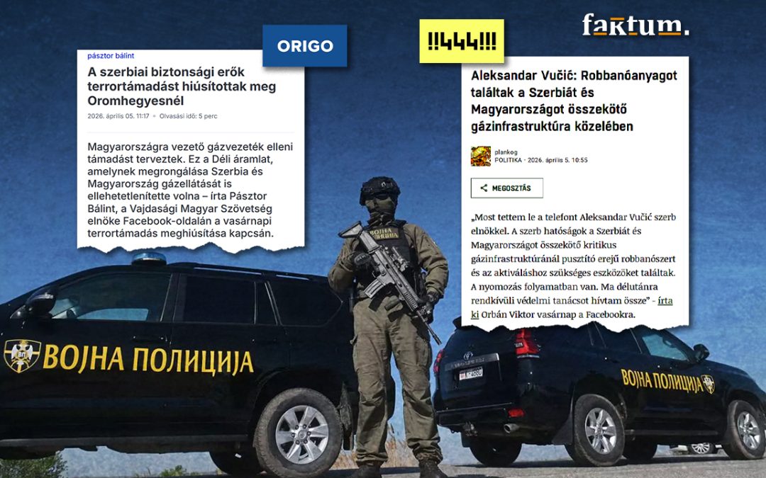 A szerbiai robbanóanyag története: így jutott eltérő következtetésre az Origo és a 444
